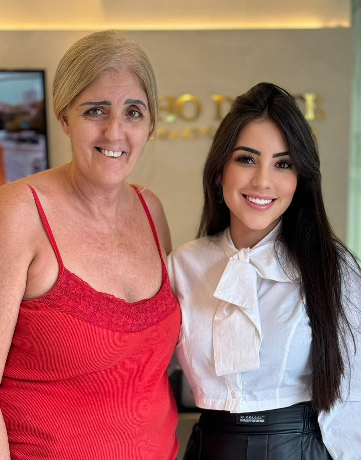 Thamara com paciente